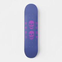 Neon Döskalle skateboard Deck