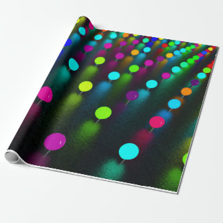 Neon Dots Presentpapper