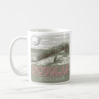 Neon Douglas Michigan Kaffemugg