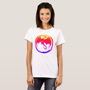 Neon Dragon damvit t-shirt