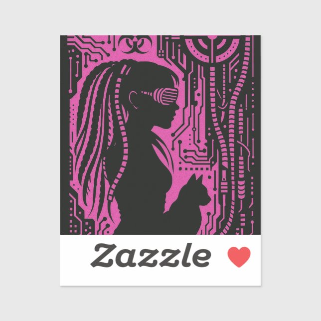 Neon Dread Protocol Klistermärken (Ark)