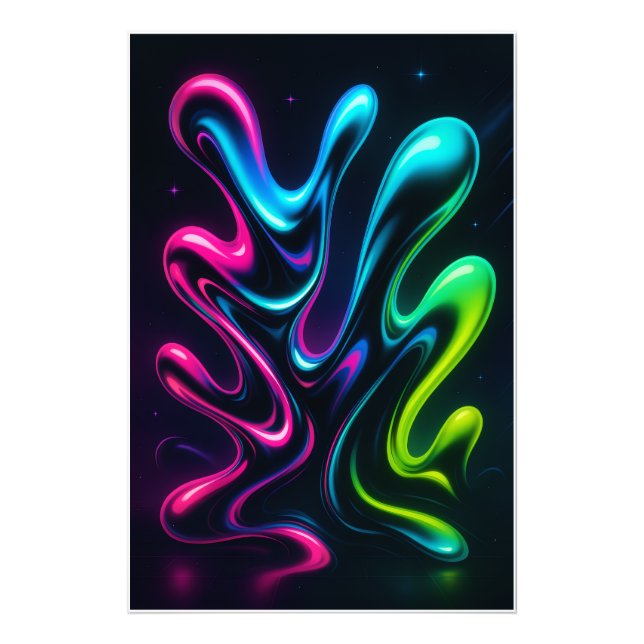 Neon Dreams II Affischer & Tryck (Framsidan)