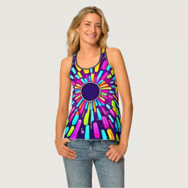 Neon Dreamscape: Psychedelic Journey