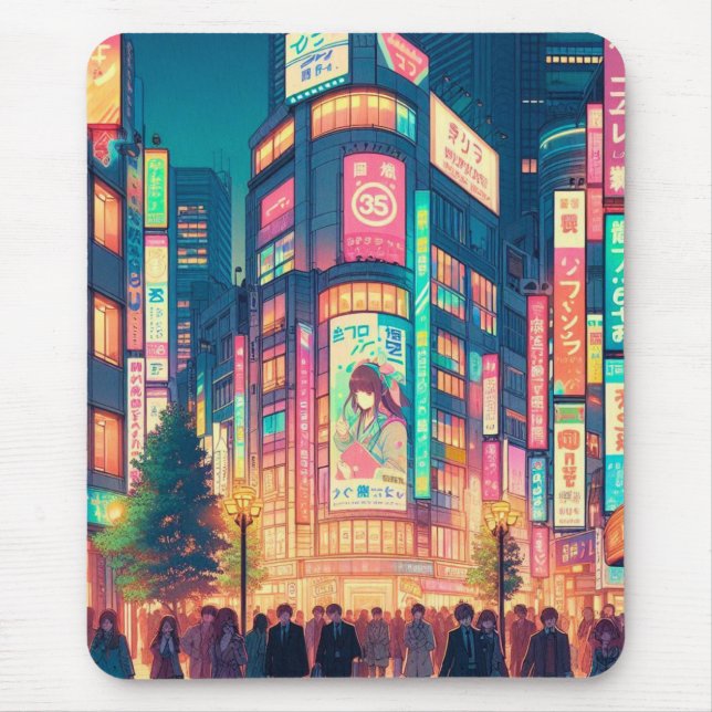 Neon Drömmar av Shibuya Musmatta (Framsidan)