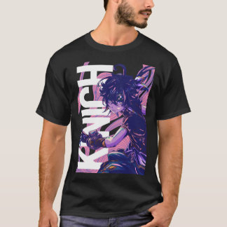 Neon Dusk Warrior T Shirt