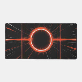 Neon Eclipse i ett digitalt rutnät