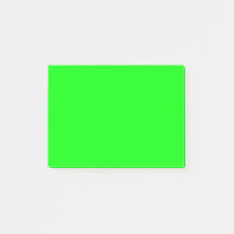 Neon Electric Grönt Solid Färg | Klassiska anteckn