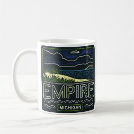 Neon Empire Michigan Kaffemugg