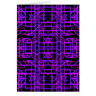 Neon Eon 9 Hälsningskort