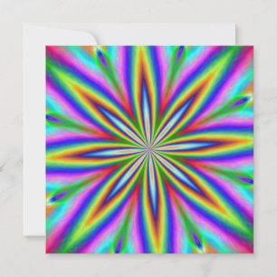 Neon explosion inbjudningar