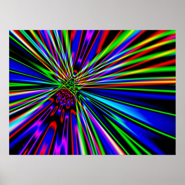 Neon Explosion Poster (Framsidan)