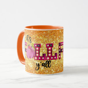 Neon Fall Autumn Customize Färg Mugg
