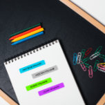 NEON FÄRG BLUE SILVER GRÖNT LILA KIDS NAMN KLISTERMÄRKE<br><div class="desc">Den här paletten kombinerar sömniga och metalliska toner med pops av vibrerande färg, som reflekterar en futuristiska och högteknologisk vib. Dessa färg är vibrerande och kan tillföra en ljusstyrka till dina öga-och tilltalande etiketter för mat och dryckesprodukter. Futura är en klassisk sans-serif som är mycket omtyckt för sin innovativa utformning...</div>