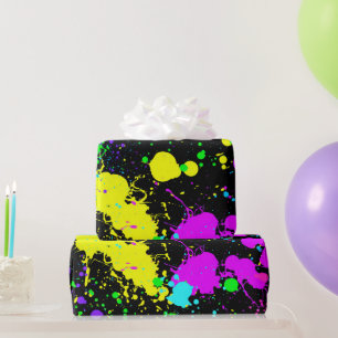 Neon, Faux glöd i Mörken, Färgplatter Presentpapper