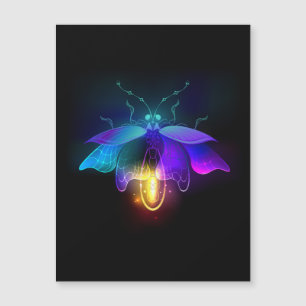 Neon Firefly på svart