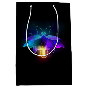 Neon Firefly på svart