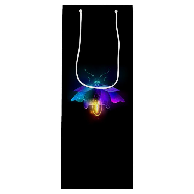 Neon Firefly på svart (Framsidan)