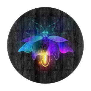 Neon Firefly på svart