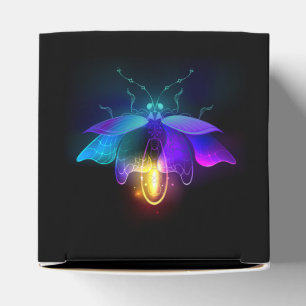 Neon Firefly på svart Presentaskar
