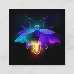Neon Firefly på svart Rabattkort