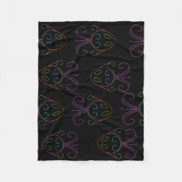 Neon Fish Fleecefilt