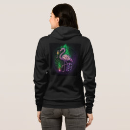 Neon Flamingo Vegas Glam Hoodie 🔥 🥂 T Shirt