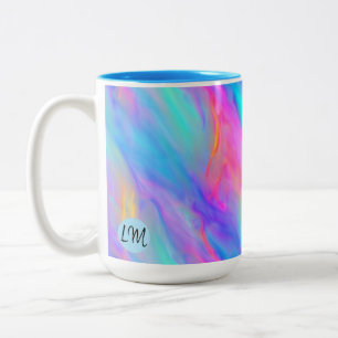 Neon Flow Personlig mugg