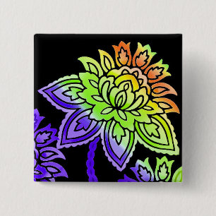 Neon Flowers Knapp