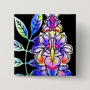 Neon Flowers Knapp