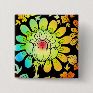 Neon Flowers Knapp