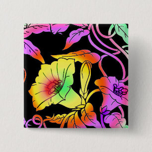 Neon Flowers Knapp