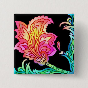 Neon Flowers Knapp