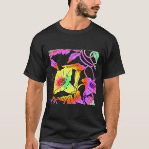 Neon Flowers T Shirt