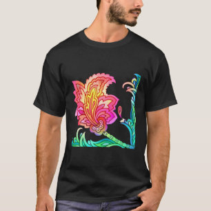 Neon Flowers T Shirt