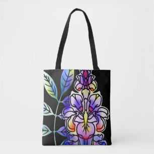 Neon Flowers Tygkasse