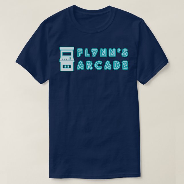 Neon Flynns Arcade T Shirt (Design framsida)