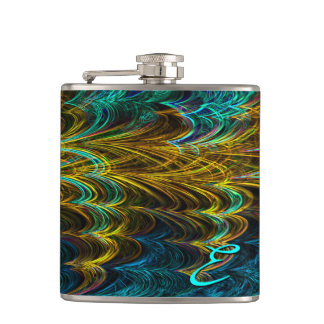Neon Fractal 5-förpackad kolv Fickplunta
