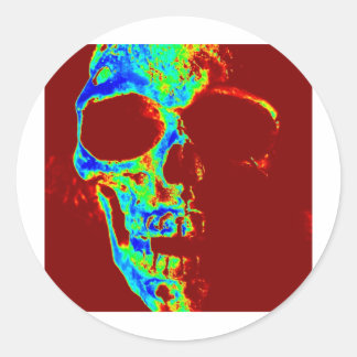 Neon Freddy Runt Klistermärke