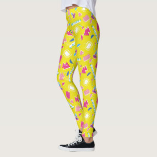 Neon FRIENDS™ Icon Mönster Leggings
