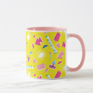Neon FRIENDS™ Ikonmönster Mugg