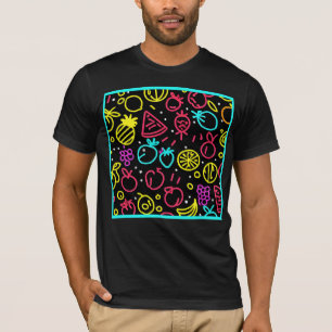 Neon Fruit Extravaganza T Shirt