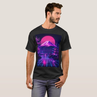 Neon Fuji Tシャツ T Shirt