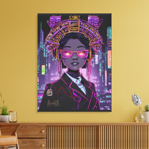 Neon Future ID1028 Canvastryck