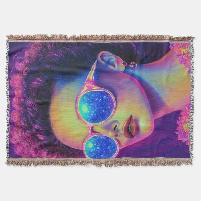 Neon Galaxy Glamor Filt (Framsidan)