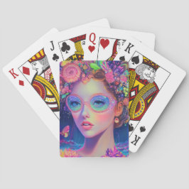 Neon Garden Goddess Casinokort