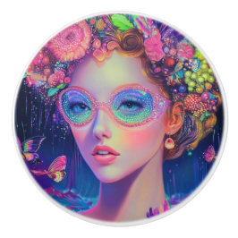 Neon Garden Goddess Knopp
