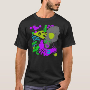 Neon Gasmask Tee