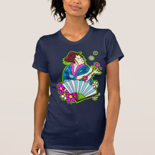 NEON geisha T Shirt