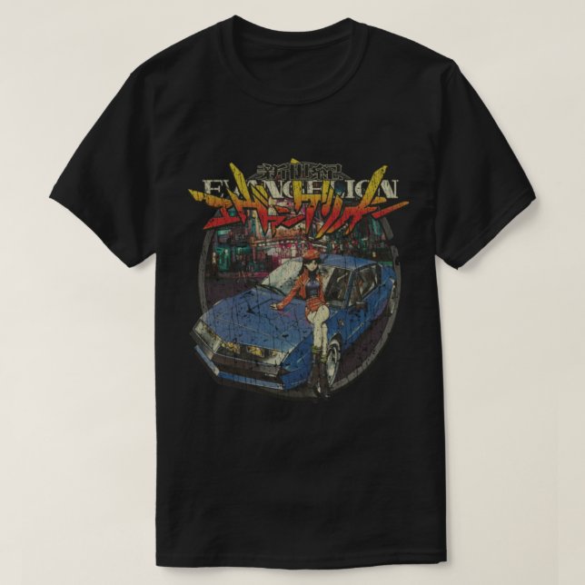 Neon Genesis Evangelion (3) T Shirt (Design framsida)