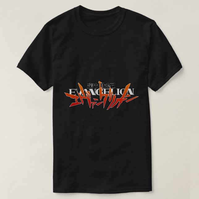 Neon Genesis Evangelion Logotyp Designing Classic  T Shirt (Design framsida)